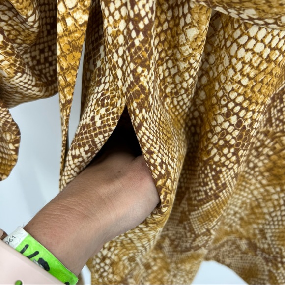 Babaton Snake Print Dress Small - Picture 4 of 9